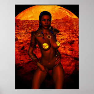 Affiche Imaginaire de Mars