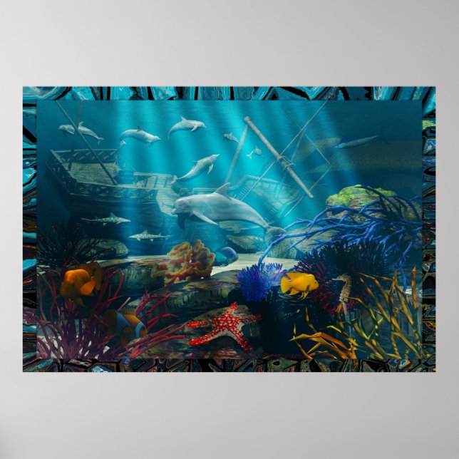 Affiche Imaginaire de naufrage par michelle Wilder (Devant)