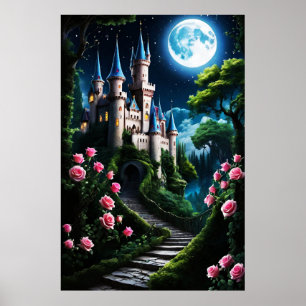 Affiche Imaginaire du château de Fairy Tale