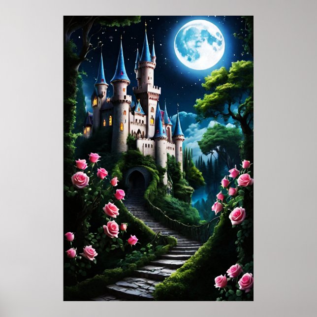 Affiche Imaginaire du château de Fairy Tale (Devant)
