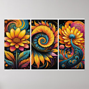 Affiche Imaginaire floral