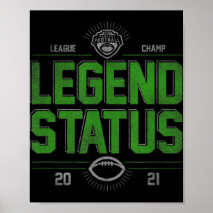 Affiche Imaginaire Football League Champ Legend Statut