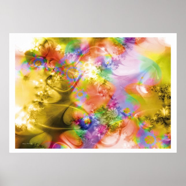 Affiche Imaginaire fractal 16 (Devant)