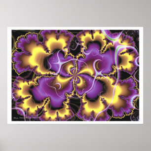 Affiche Imaginaire fractal 2