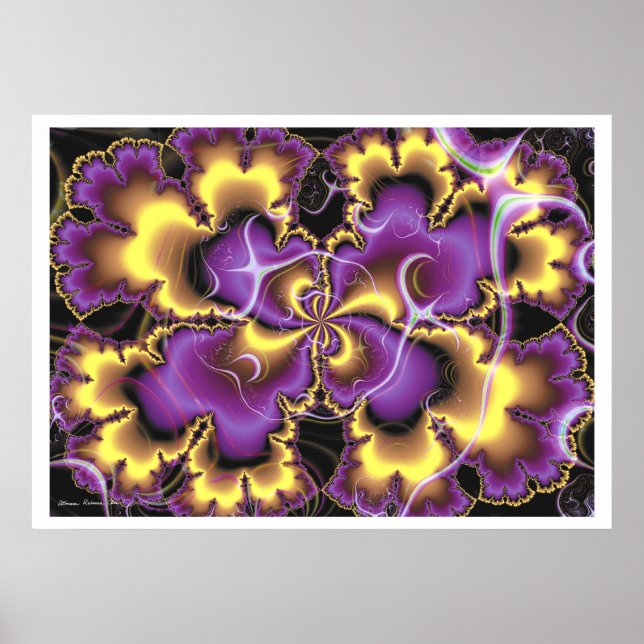 Affiche Imaginaire fractal 2 (Devant)