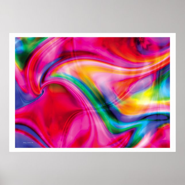 Affiche Imaginaire fractal 20 (Devant)
