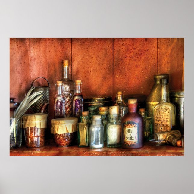 Affiche Imaginaire - Ingrédients de l'Assistant (Devant)