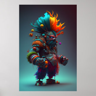 Affiche Imaginaire magique pour enfants