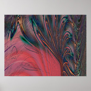 AFFICHE IMAGINAIRE PEACOCK