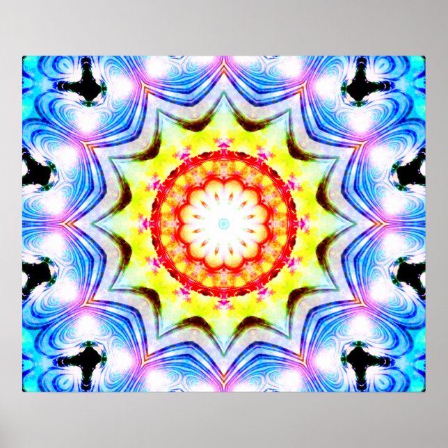 Affiche Imaginaire Prêtre Mage Magique Vibrant Mandela (Devant)