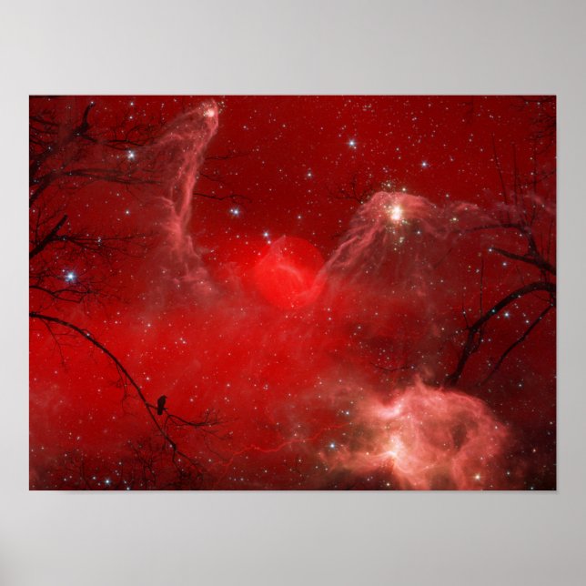 Affiche Imaginaire rouge (Devant)