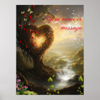 Imaginaire royaumes de paysages magiques