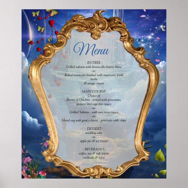 Affiche Imaginaire royaumes de paysages magiques (Devant)