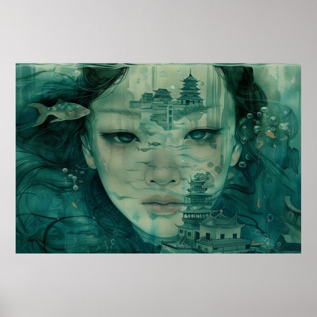 Affiche Imaginaire sous-marin (Devant)