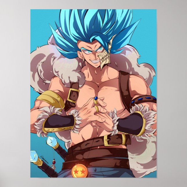 Affiche Imaginaire SSJ Blue Gogeta (Devant)