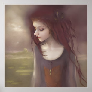 Affiche Imaginaire Whimsical Petite Fée
