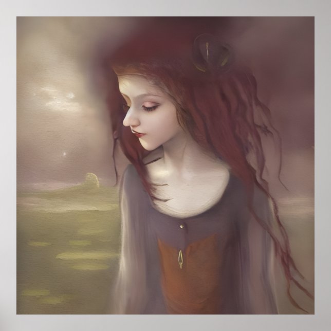 Affiche Imaginaire Whimsical Petite Fée (Devant)