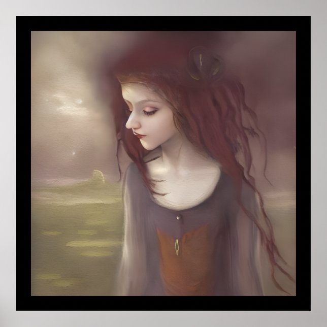Affiche Imaginaire Whimsical Petite Fée (Devant)