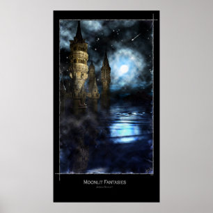 Affiche Imaginaires éclairés par la lune