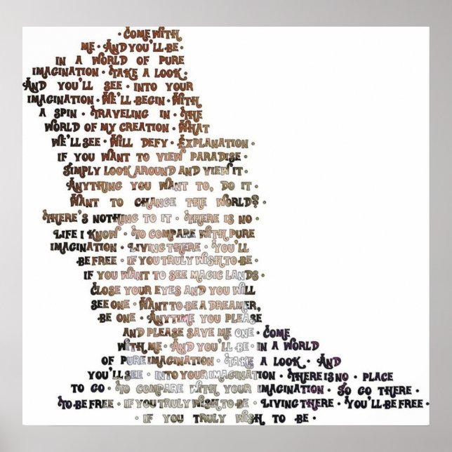 Affiche Imagination pure (Devant)