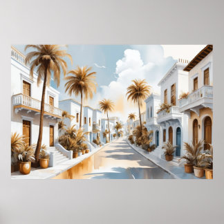 Affiche Imaginez juste des endroits célestes et paisibles 