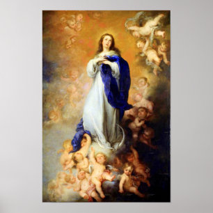 Affiche Immaculée Conception Vierge Marie Assomption 04