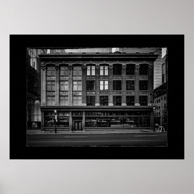 Affiche Immeuble Elgin n°3 avec bordure (Devant)