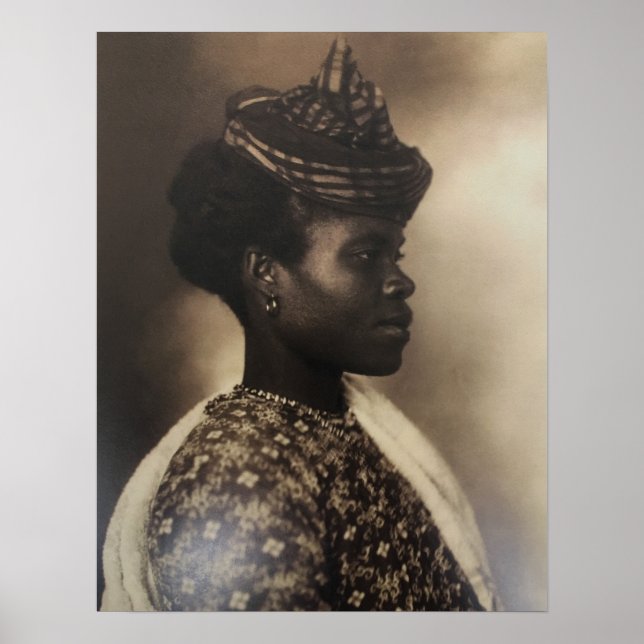 Affiche Immigrant guadeloupéen, Ellis Island, 1911 (Devant)