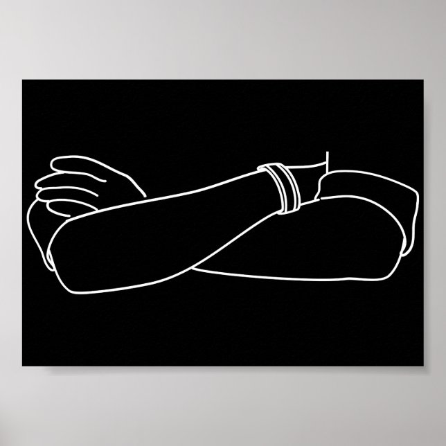 Affiche Immune Aux Suggestions Attitude Des Armes Traversé (Devant)