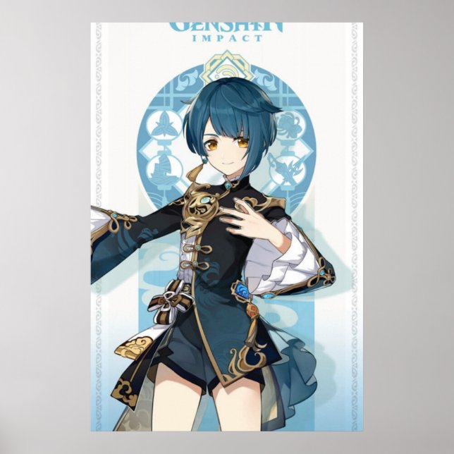Affiche Impact Genshin Xingqiu (Devant)