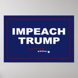 Affiche Impeach Trump