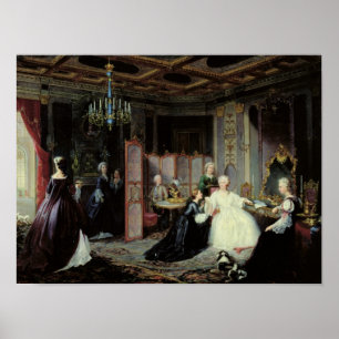 Affiche Impératrice Catherine The Great recevant a
