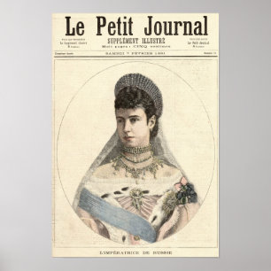 Affiche Impératrice de Russie