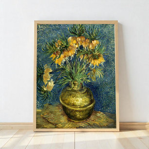 Affiche Imperial Fritillaries in a Copper Vase, Van Gogh