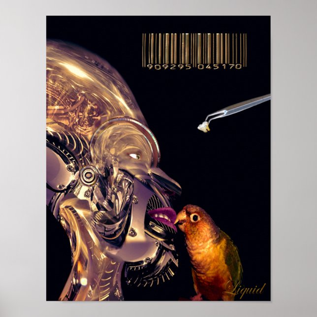 Affiche Implant pour dents audio (impression) (Devant)