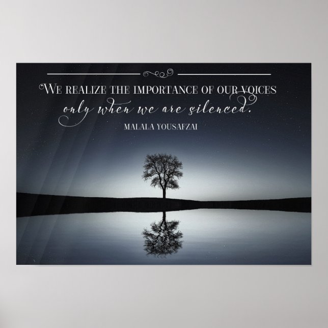 Affiche Importance Of Our Voices (Devant)