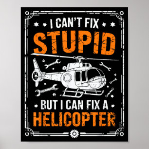 Affiche Impossible De Réparer Bête Mais Peut Réparer Un Hé