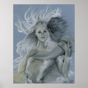 Affiche Impression/affiche d'été oubliée