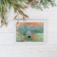 Impression, lever de soleil par Claude Monet