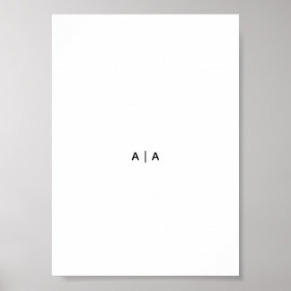 Affiche Impression, semi-brillant standard