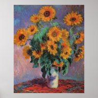 Impressionnisme des tournesols