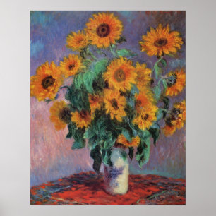 Affiche Impressionnisme des tournesols