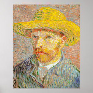 Affiche Impressionnisme Vincent Van Gogh Autoportrait avec