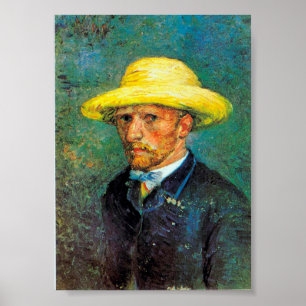Affiche Impressionnisme Vincent Van Gogh Autoportrait Famo