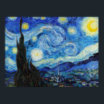 Affiche Impressionnisme Vincent Van Gogh Starry Starry Nui<br><div class="desc">Impressionnisme Vincent Van Gogh Starry Starry Starry Night Signification Célèbre Arts visuels Design présente un excellent exemple d'art expressionniste. Cet impressionnisme Vincent Van Gogh Starry Starry Starry Night Signification Célèbre Arts visuels Design reflète l'essence de l'artiste et la période créée en. Parfait pour les amateurs d'art de tous âges, notre...</div>