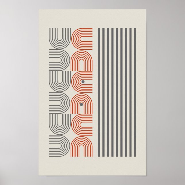 Affiche Imprimable Décor géométrique Décor Mur art (Devant)