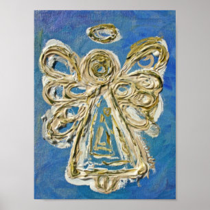 Affiche Imprimantes d'art de l'affiche Blue Guardian Angel