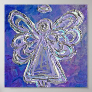 Affiche Imprimantes d'art de l'affiche violet Guardian Ang