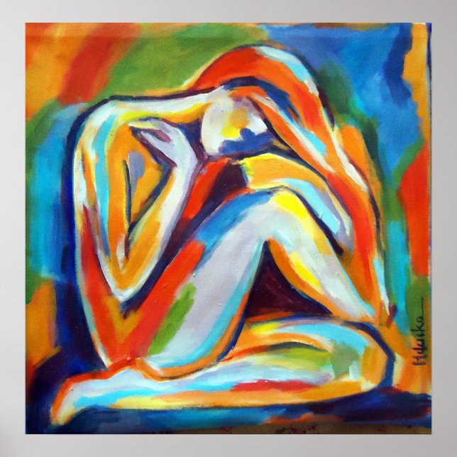 Affiche Imprimantes d'art - "Solitude" (Devant)