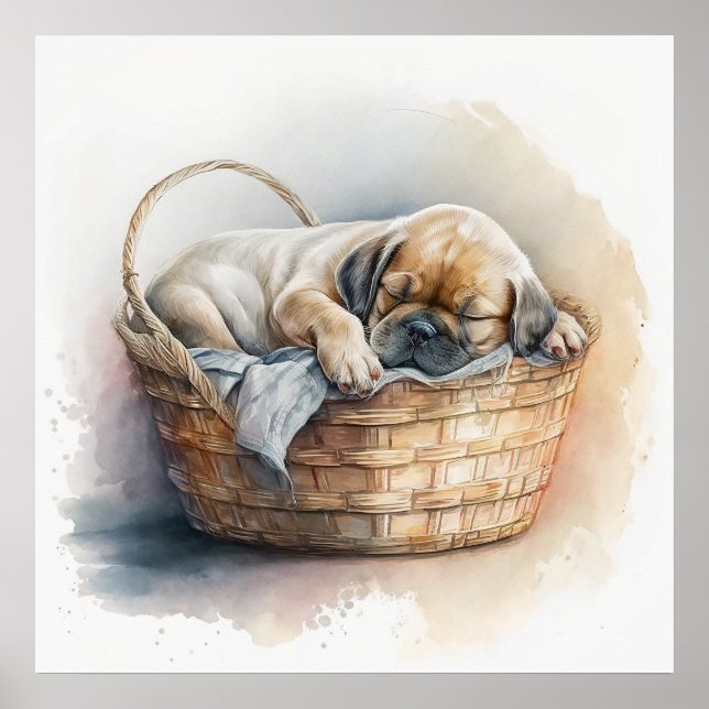 Affiche Imprimantes pour bébé animal pour pépinière, affic (Devant)